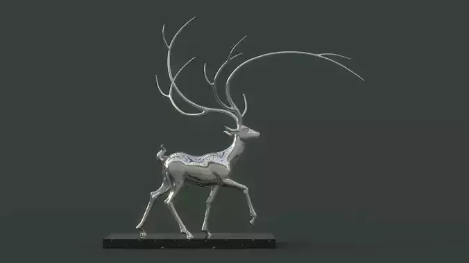 Deer Sculpture