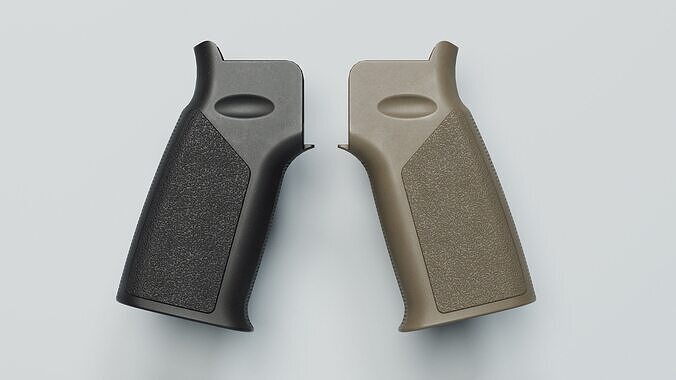 A17 Grip - Replica Low-poly 3D model