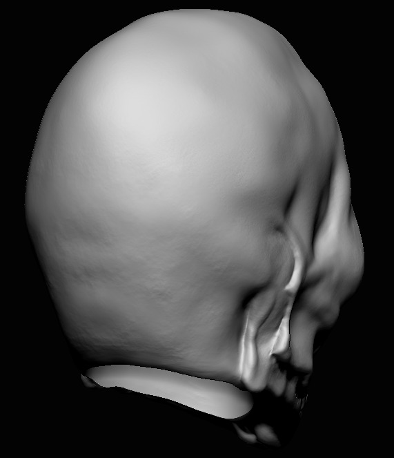 Givin Head Sculpt - Star Wars Head Sculpt - 3D Print File STL 3D print model_7