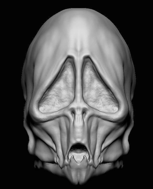 Givin Head Sculpt - Star Wars Head Sculpt - 3D Print File STL 3D print model_2
