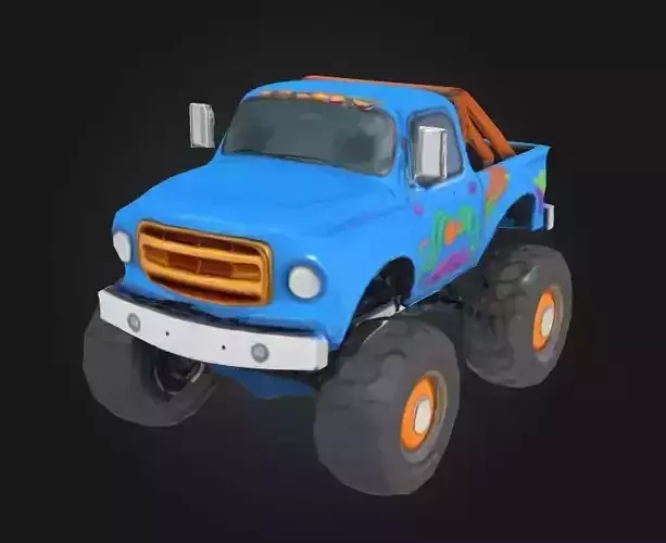 cartoon truck toy car kids