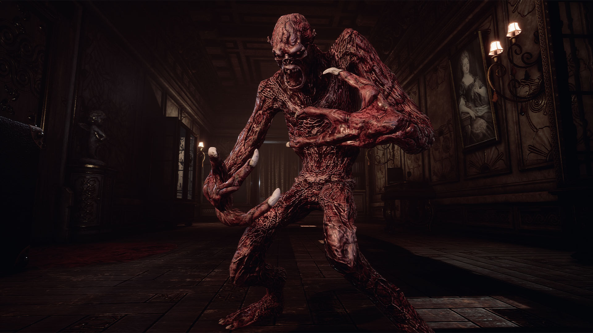 Mummy-zombie ghoul low-poly game engine ready 3D model Low-poly 3D model_8