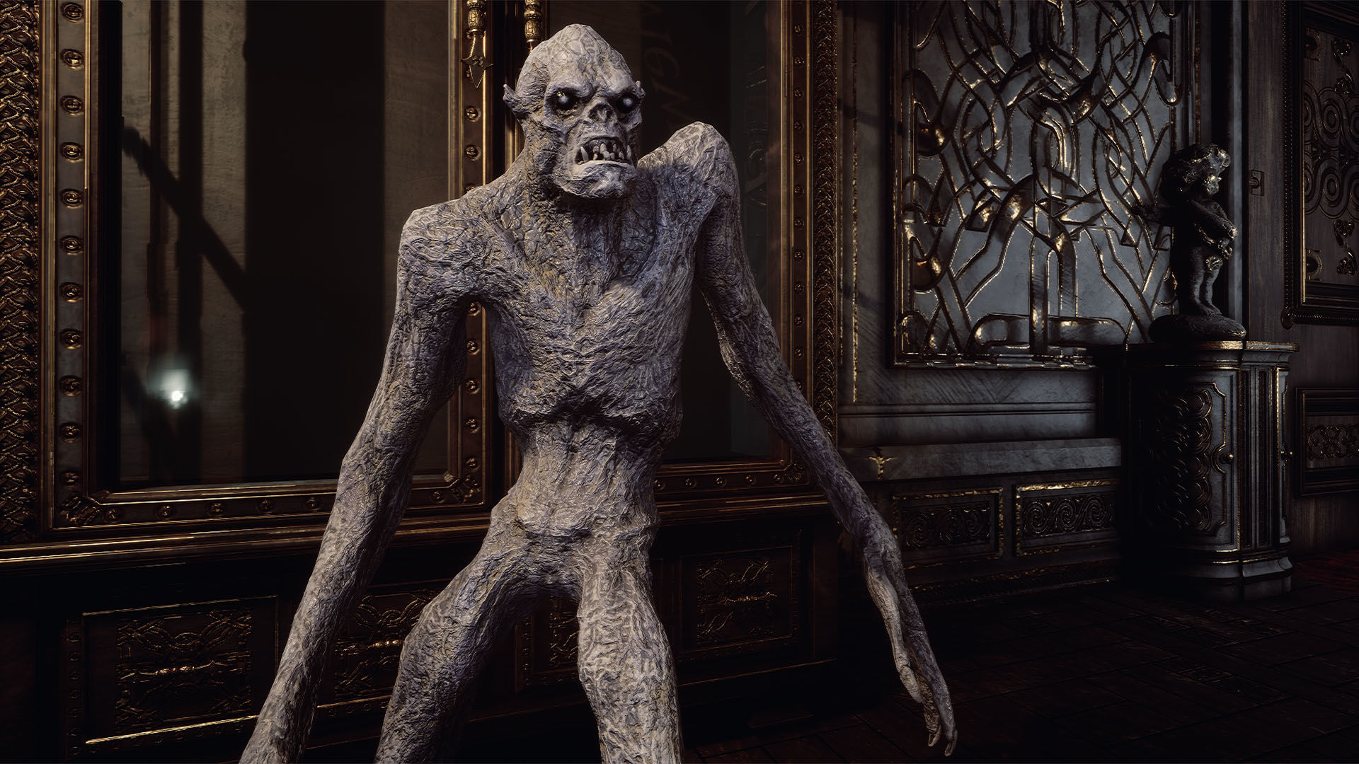Mummy-zombie ghoul low-poly game engine ready 3D model Low-poly 3D model_6