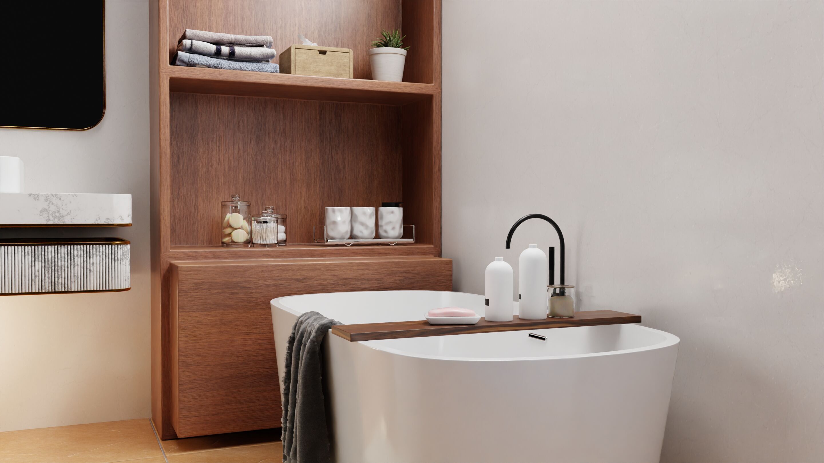 Bathroom interior 3D model_2