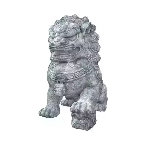 Chinese Guardian Lion v1 002