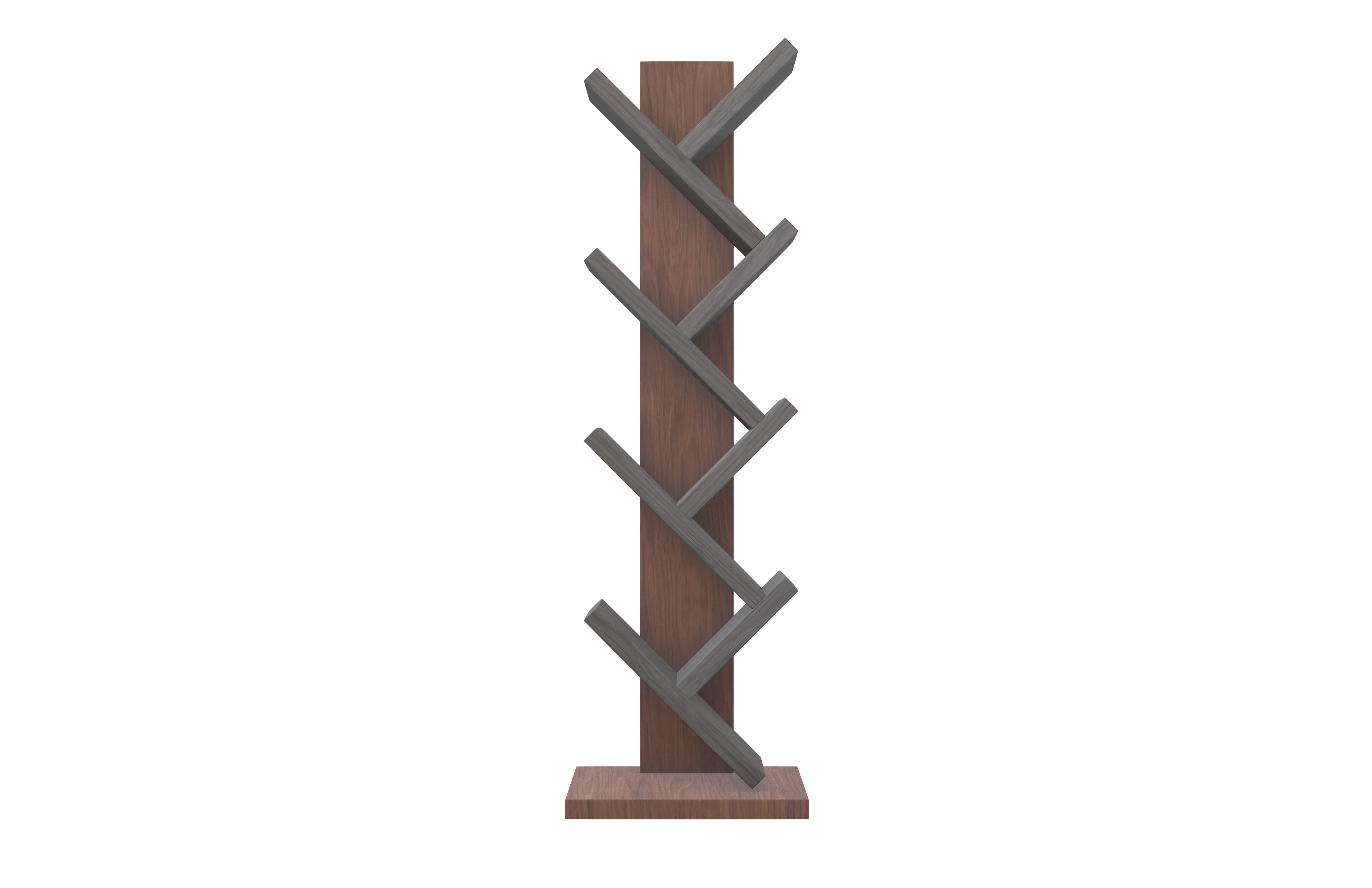 Modern Book Holder Shelf v1 001 Low-poly 3D model_1