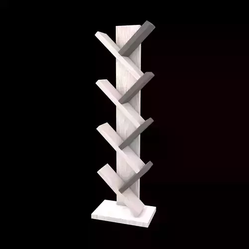 Modern Book Holder Shelf v1 003