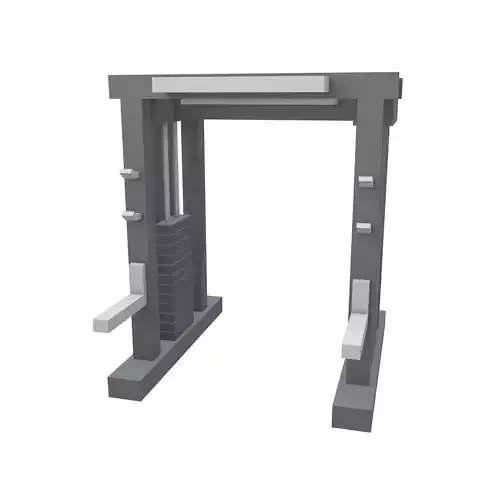 Lowpoly Smith Functional Trainer v1 001