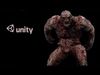 Mummy-zombie strong low-poly game engine ready 3D model Low-poly 3D model_2
