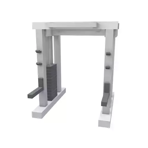 Lowpoly Smith Functional Trainer v1 003