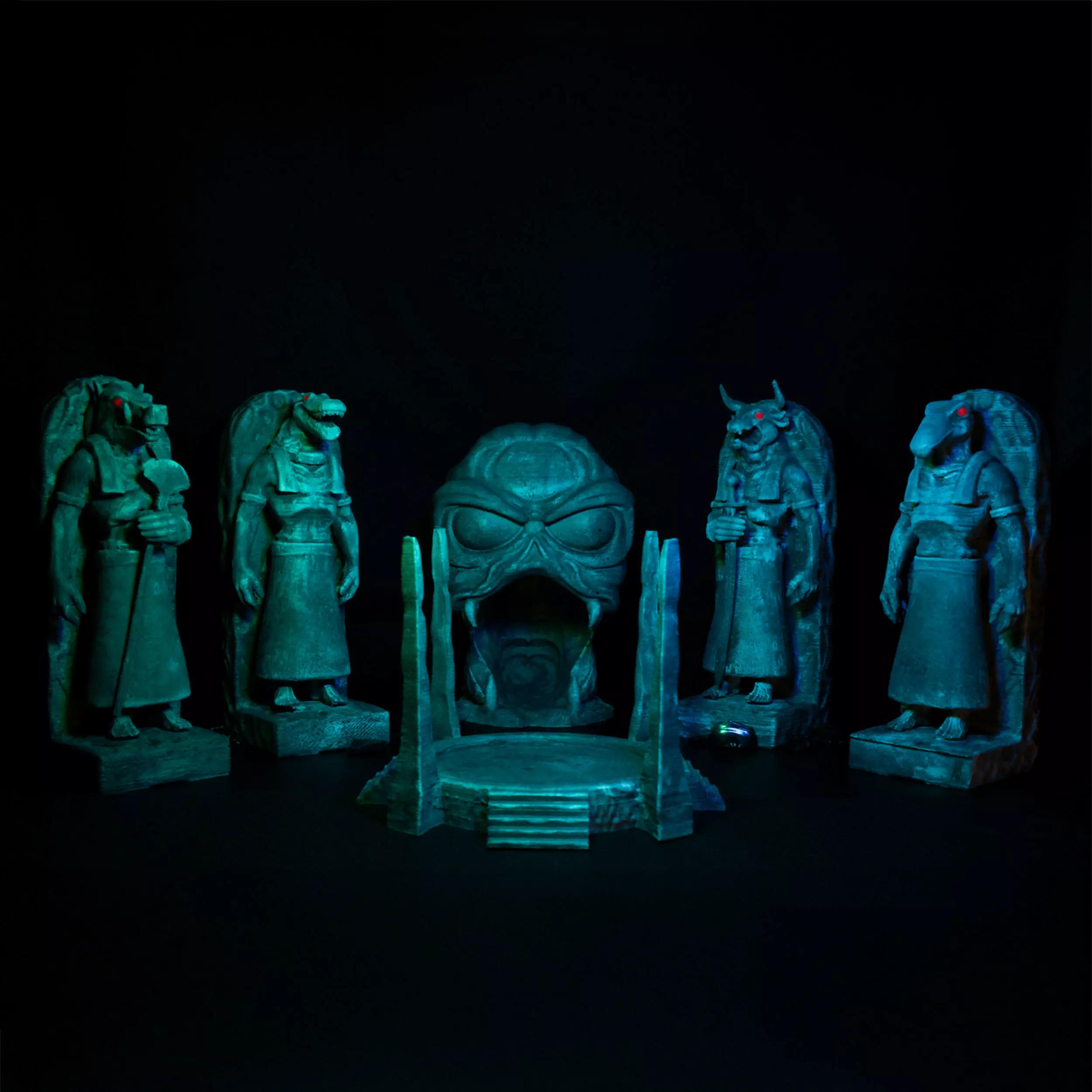 MUMM-RA LAIR DIORAMA 3D print model_0