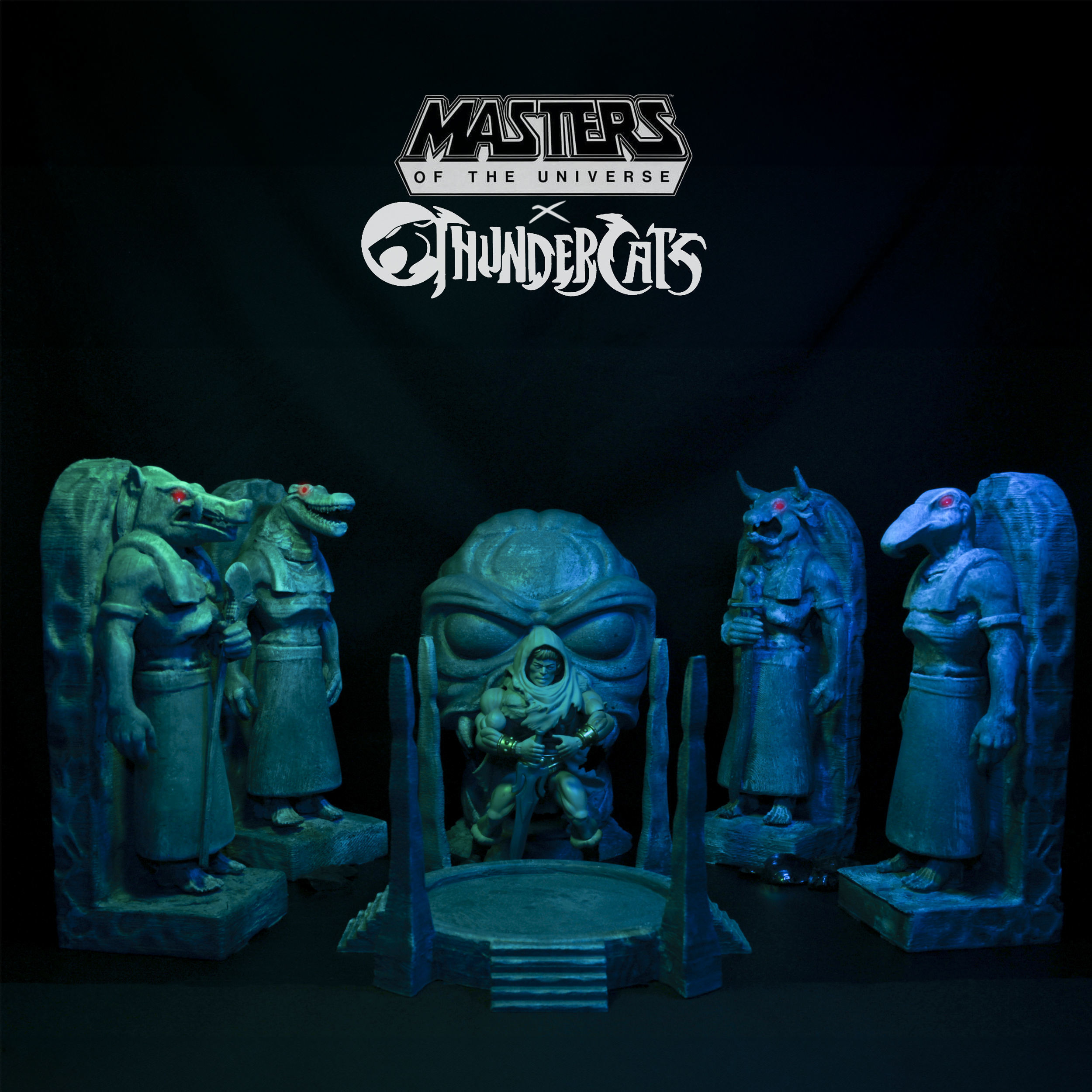 MUMM-RA LAIR DIORAMA 3D print model_2