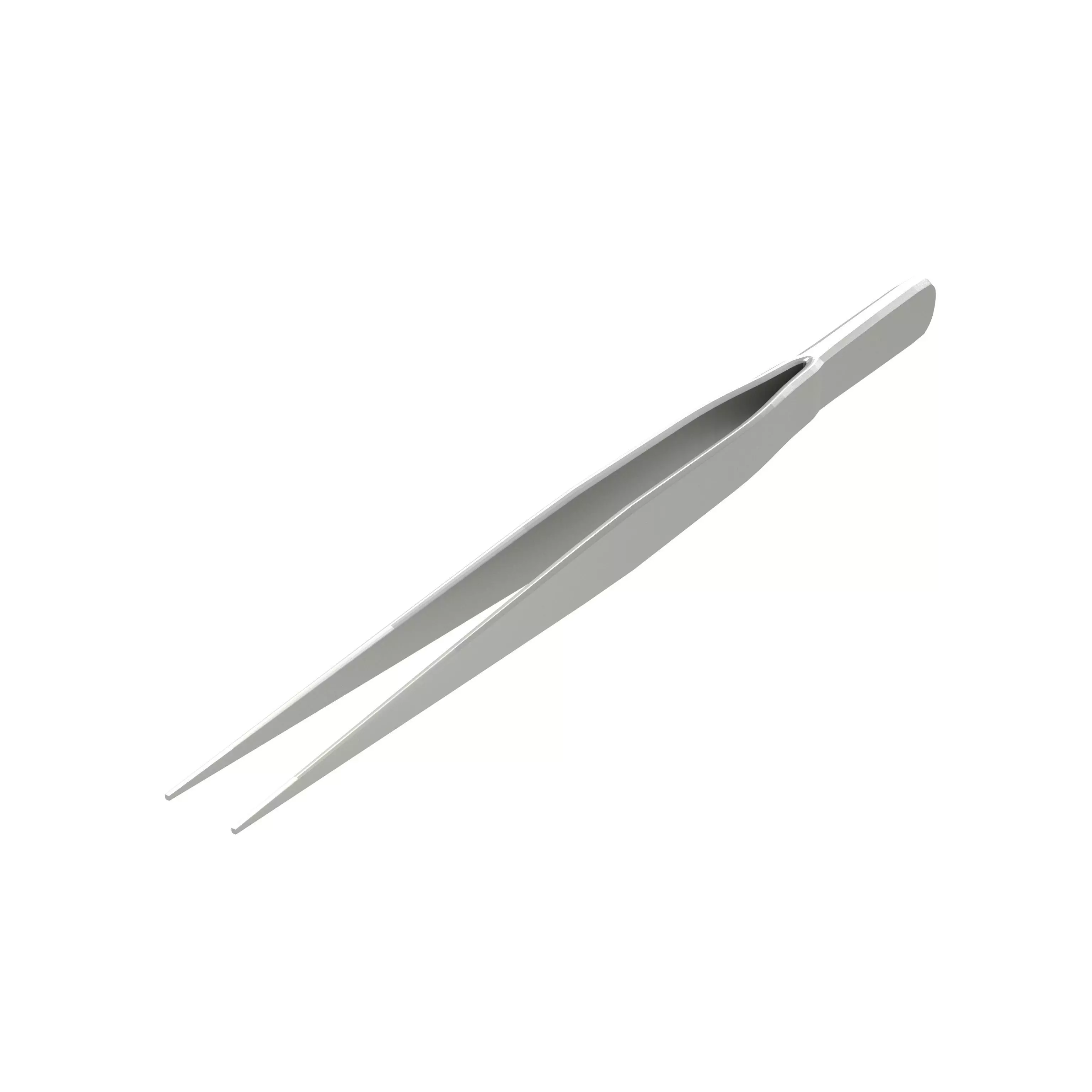 Operating Tissue Forceps Surgical Instrument V1 001 Low-poly 3D model