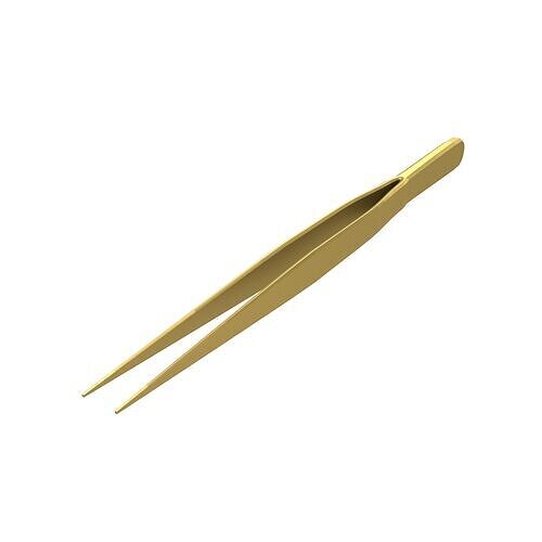 Operating Tissue Forceps Surgical Instrument V1 003 Low-poly 3D model