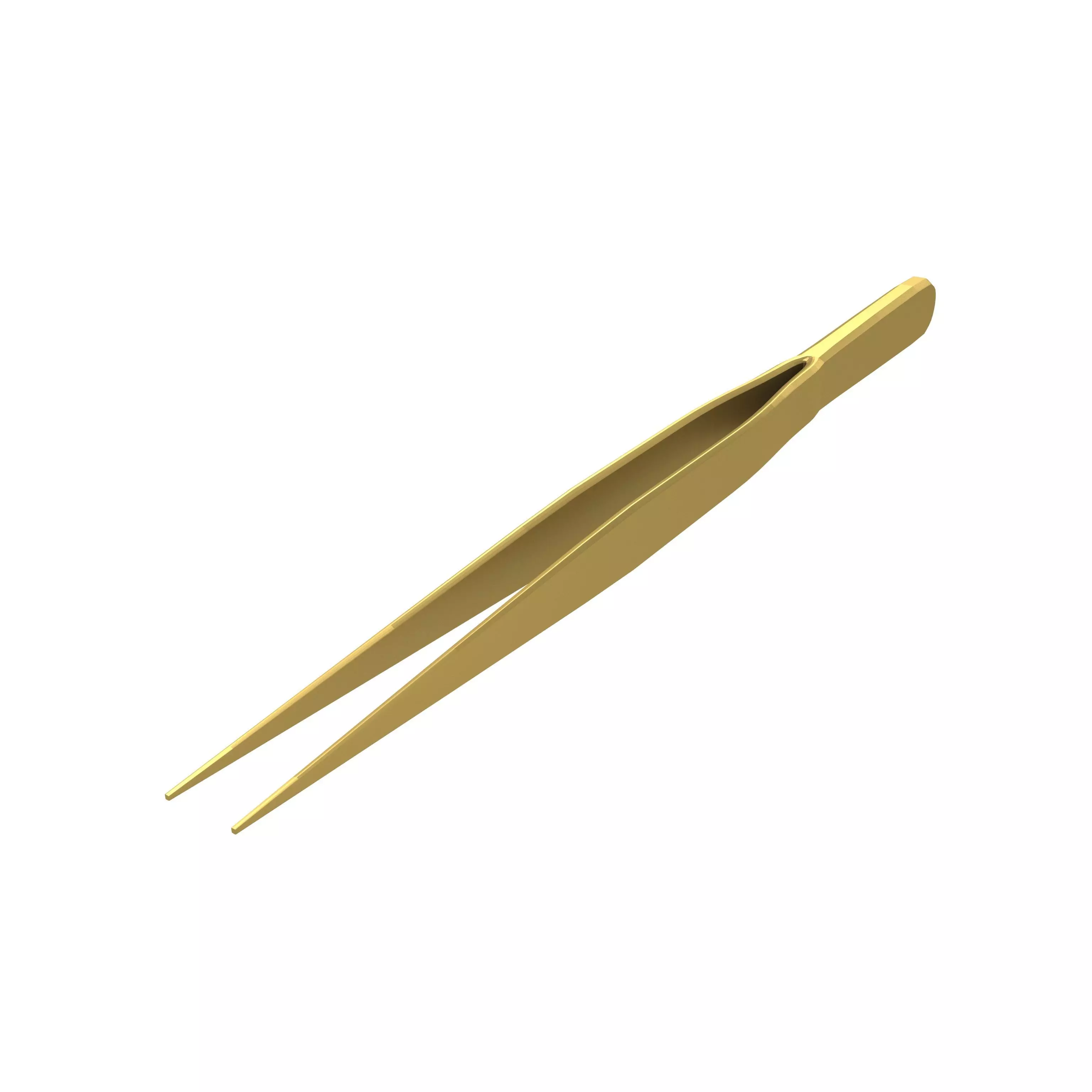 Operating Tissue Forceps Surgical Instrument V1 003 Low-poly 3D model