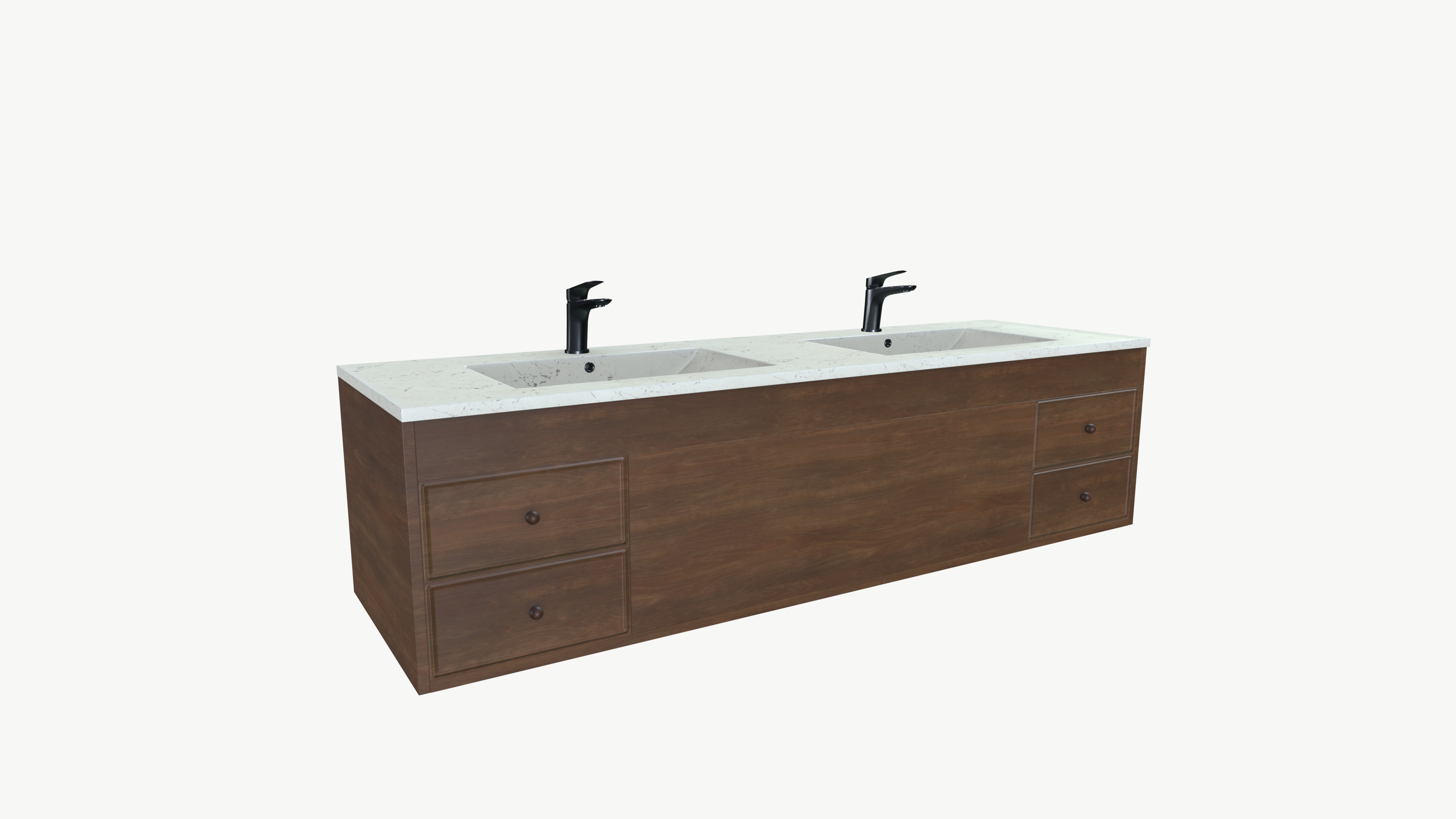 Bathroom basin 3D model_4