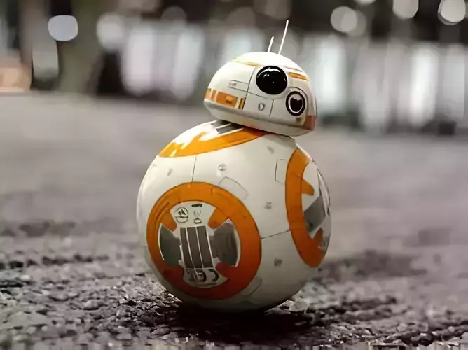 BB-8 Droid  V2 3D Model