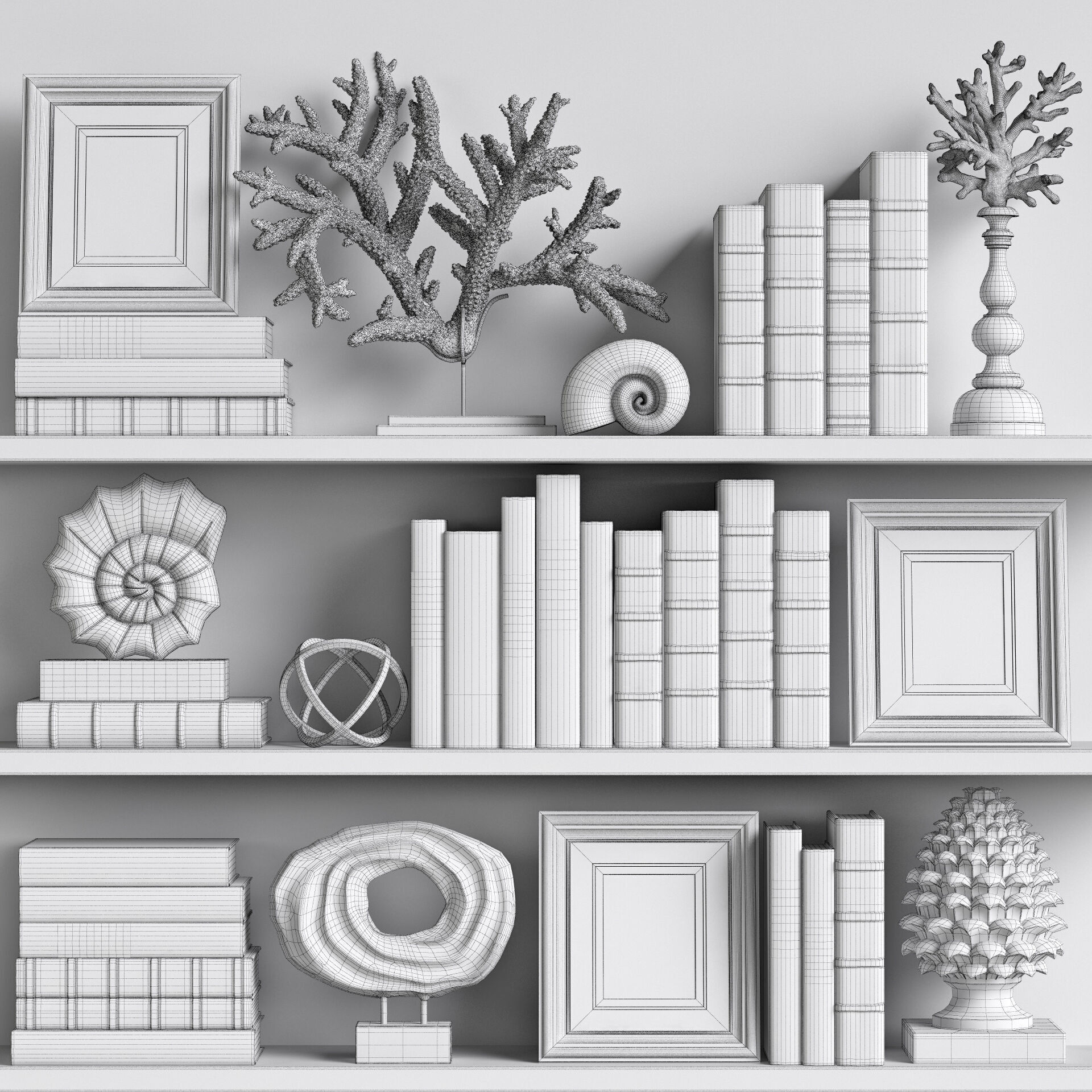 Decor Set 256 3D model_6