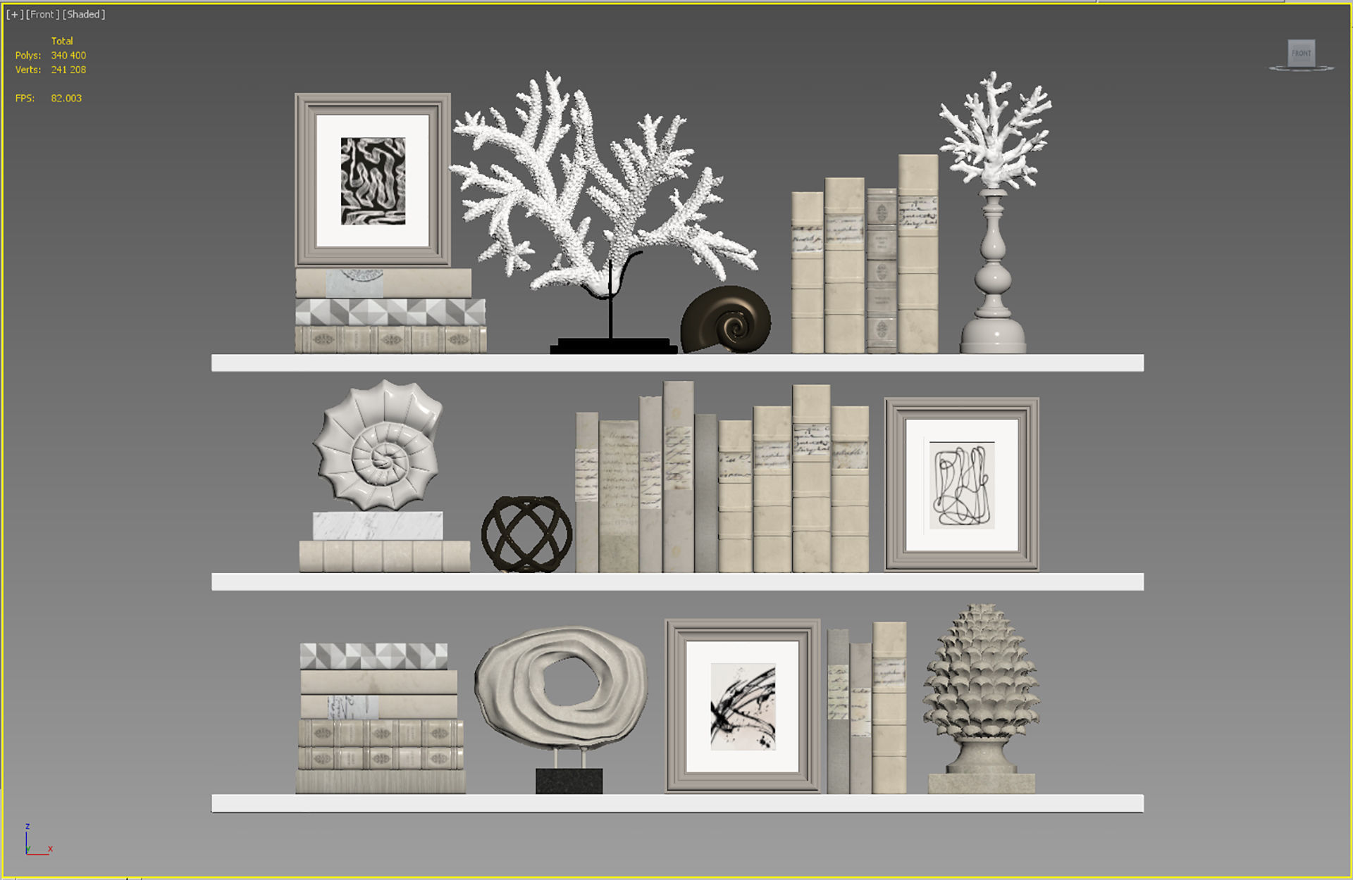 Decor Set 256 3D model_5