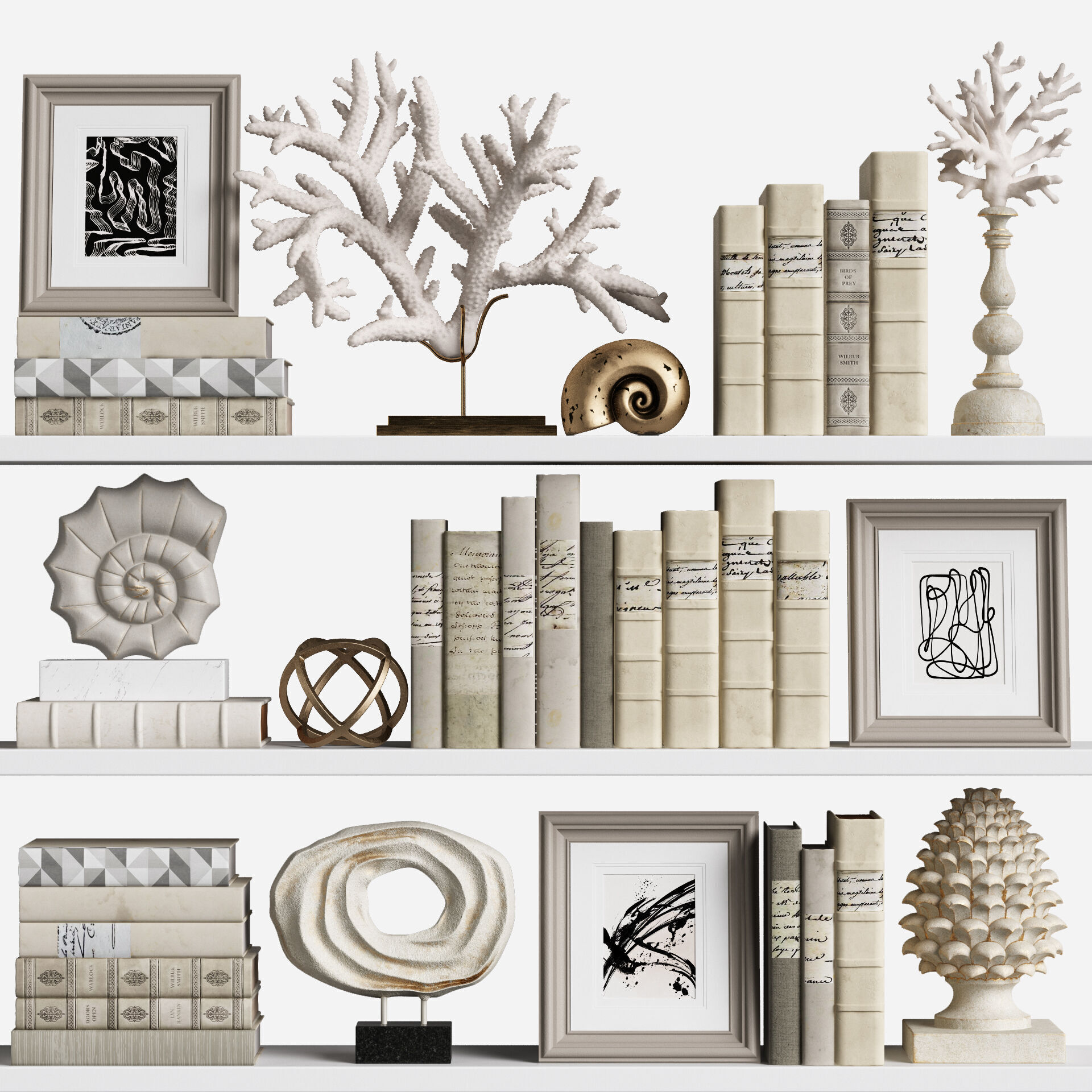 Decor Set 256 3D model_1