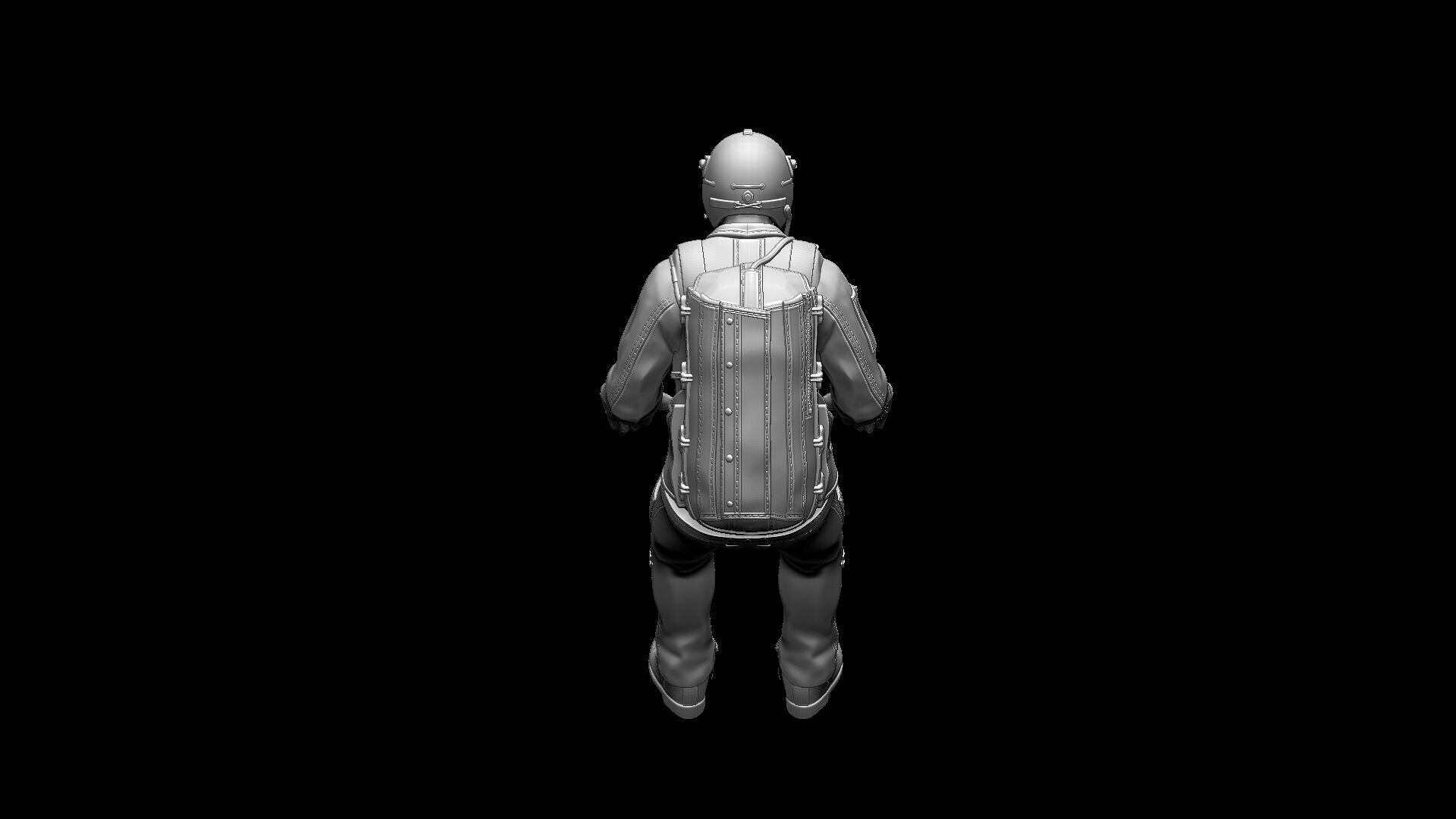 Italian Pilot 3D print model_17