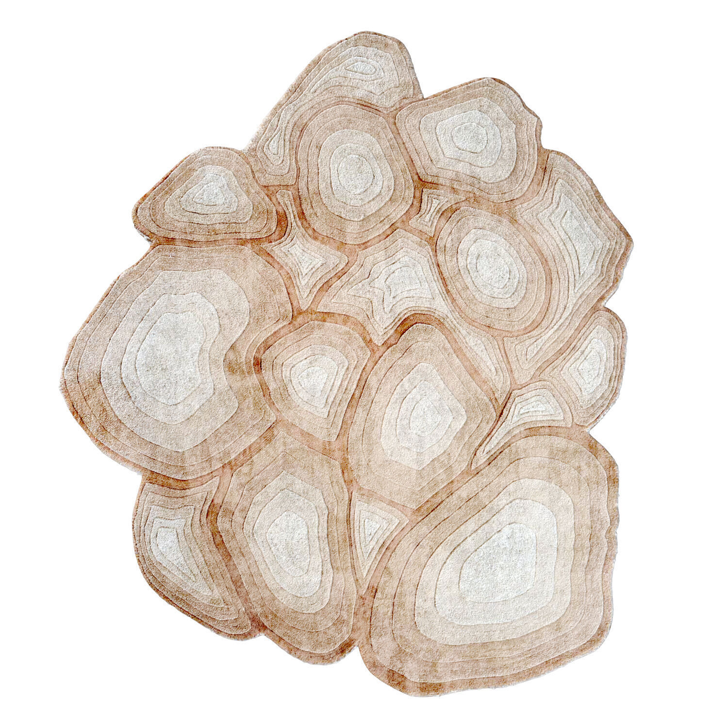 Apricot Caliedo Rug 3D model_1