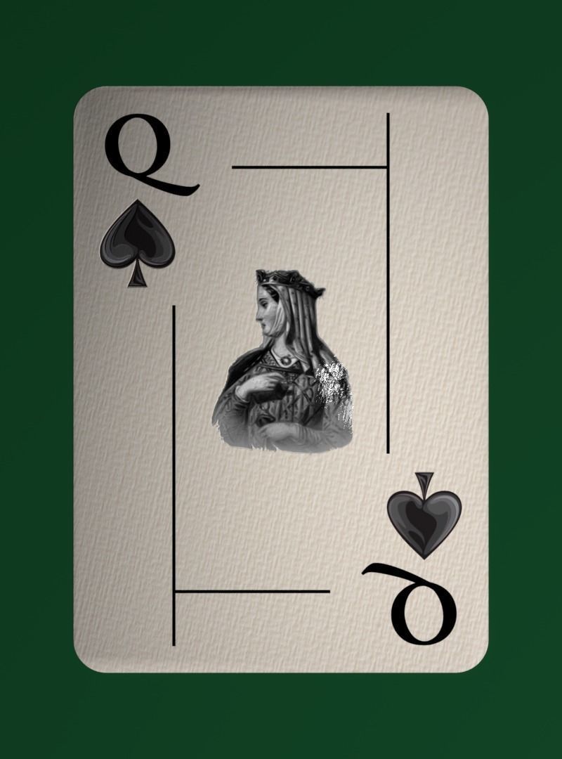 Deck of cards Low-poly 3D model_15