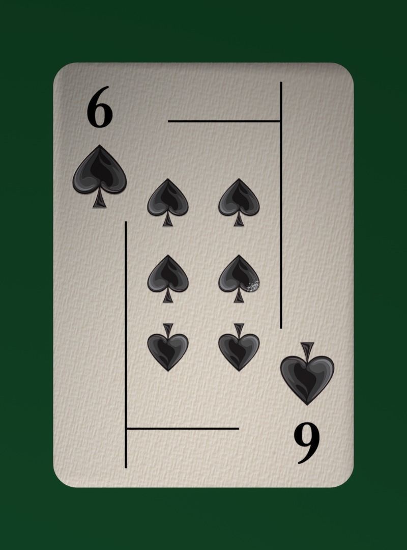 Deck of cards Low-poly 3D model_21