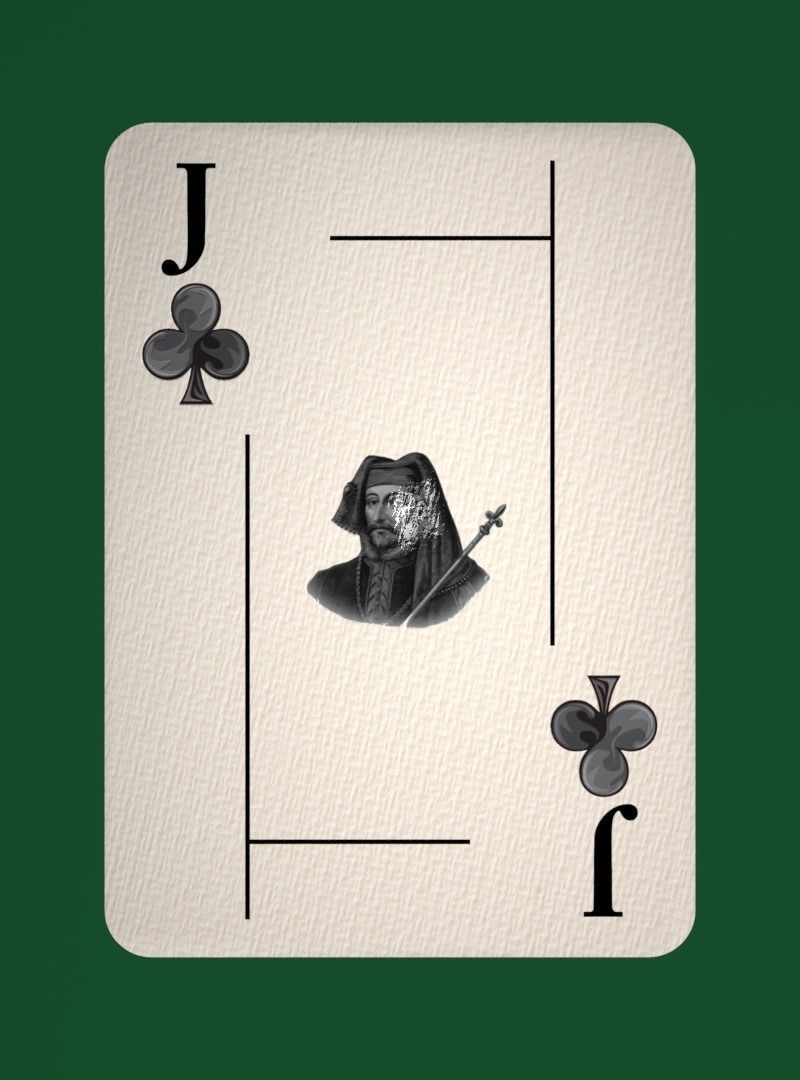 Deck of cards Low-poly 3D model_42