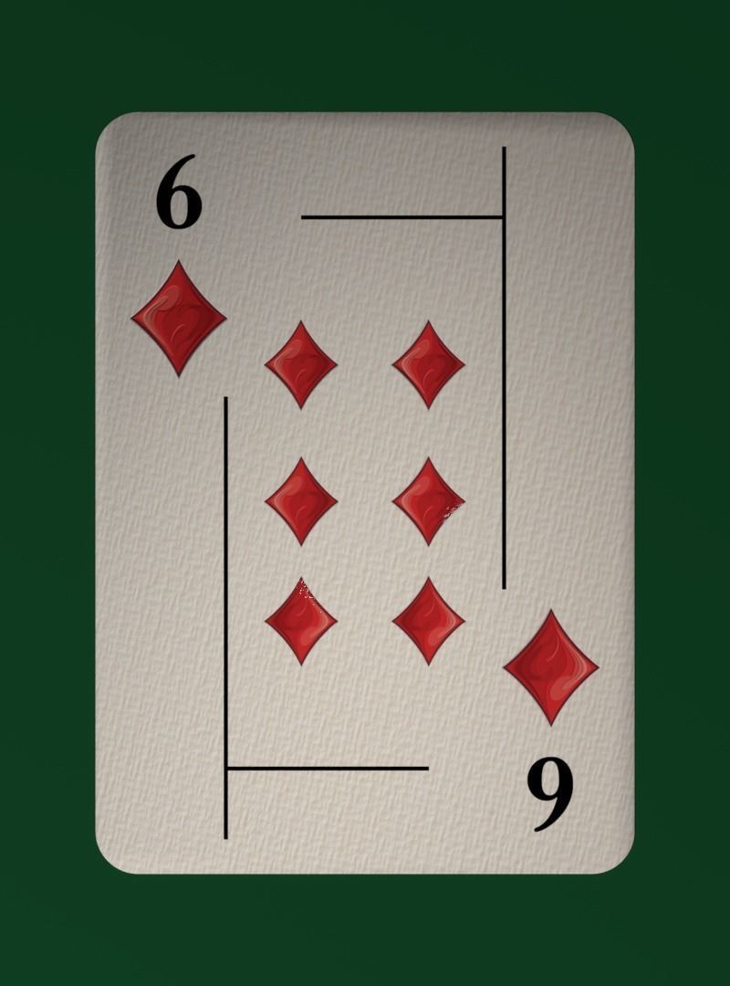 Deck of cards Low-poly 3D model_34