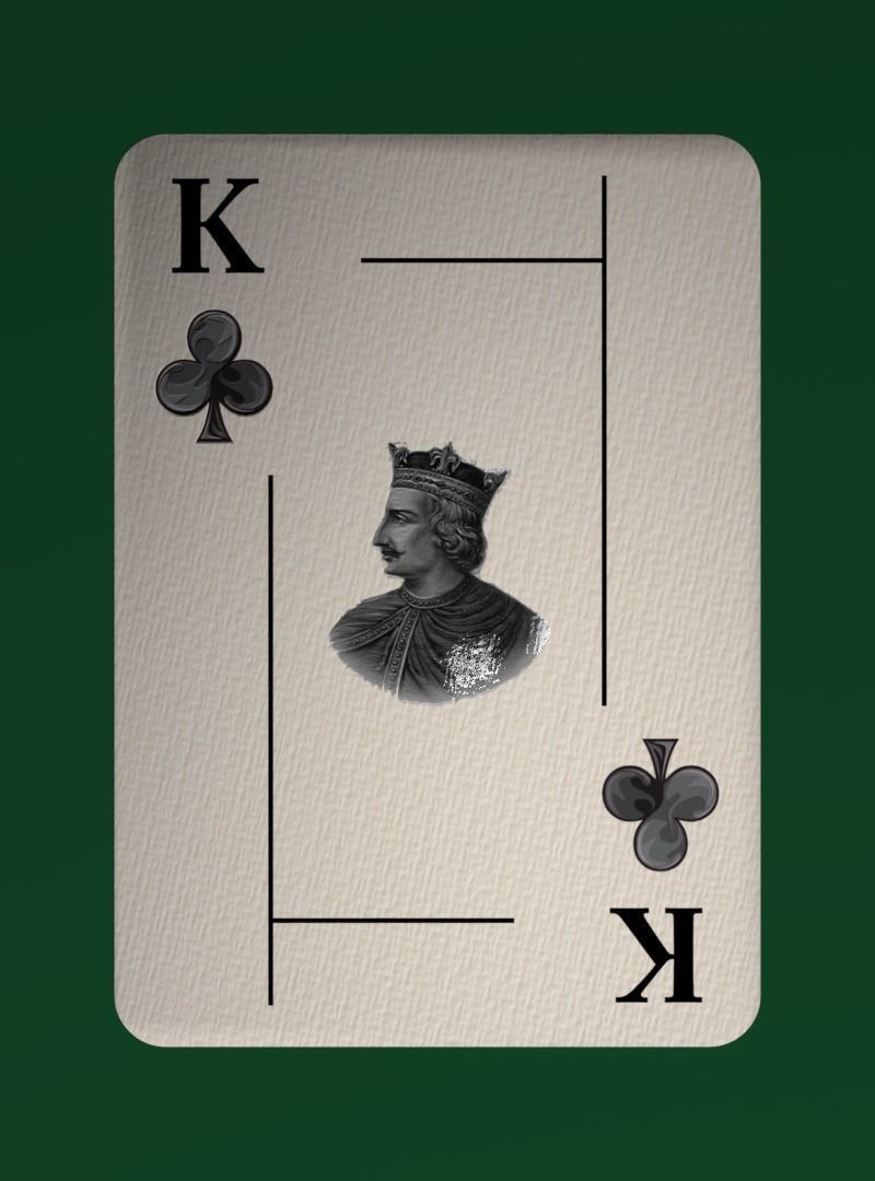 Deck of cards Low-poly 3D model_40