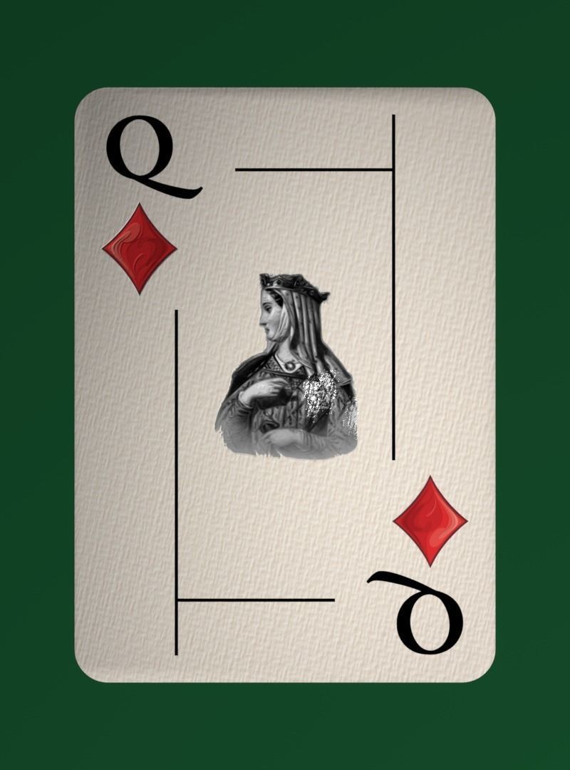 Deck of cards Low-poly 3D model_28