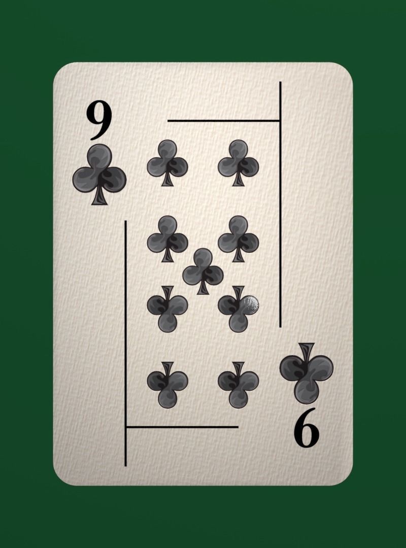 Deck of cards Low-poly 3D model_44