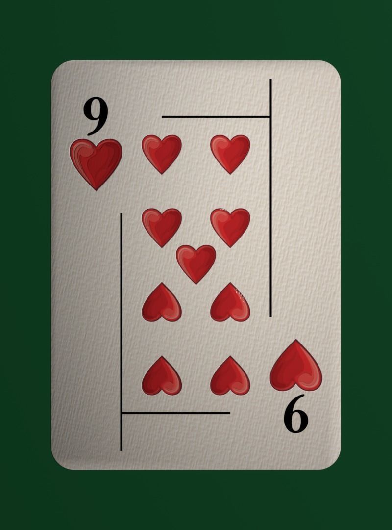 Deck of cards Low-poly 3D model_5