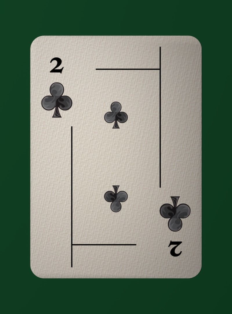 Deck of cards Low-poly 3D model_51