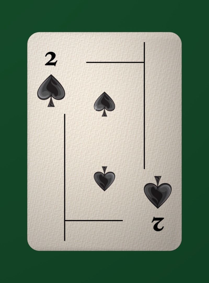 Deck of cards Low-poly 3D model_25