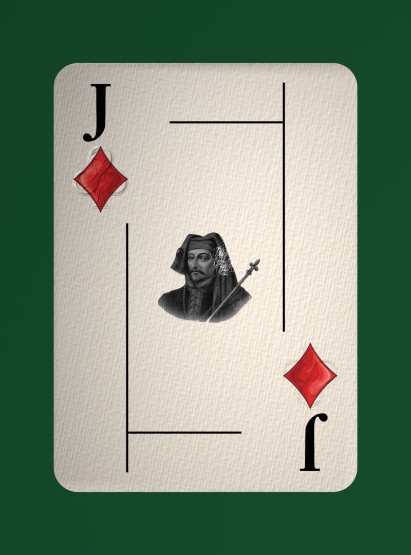 Deck of cards Low-poly 3D model_29