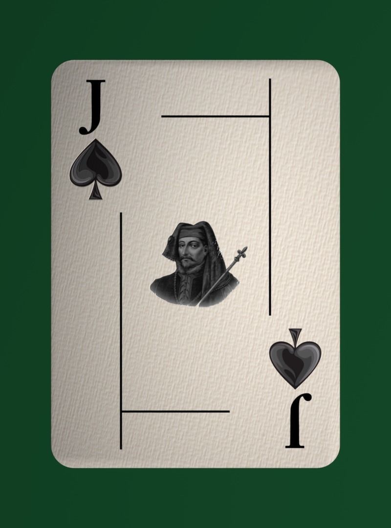 Deck of cards Low-poly 3D model_16