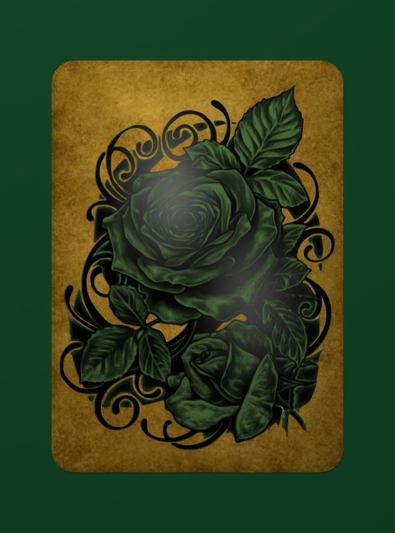 Deck of cards Low-poly 3D model_53