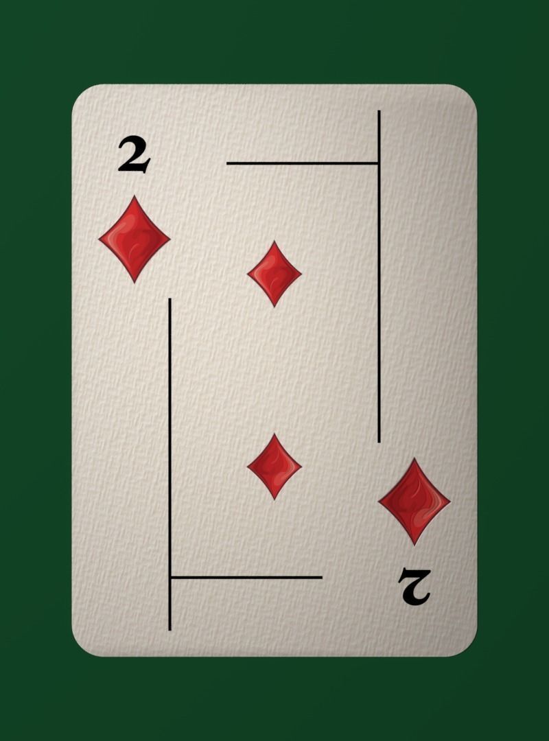 Deck of cards Low-poly 3D model_38