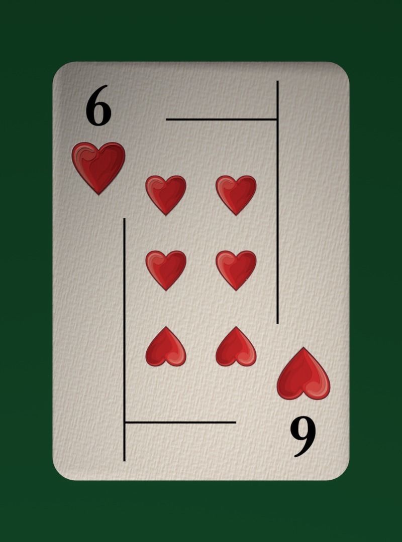 Deck of cards Low-poly 3D model_8