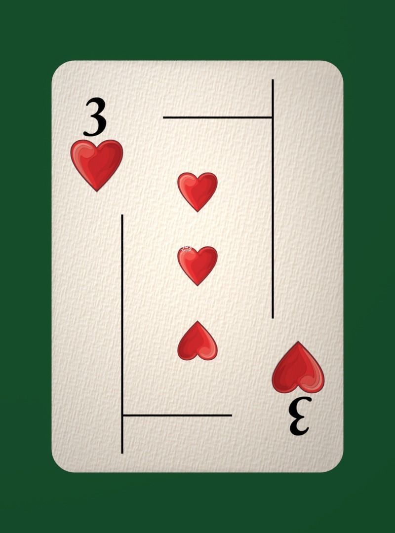 Deck of cards Low-poly 3D model_11