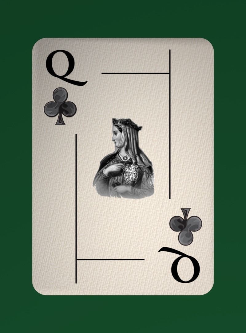 Deck of cards Low-poly 3D model_41