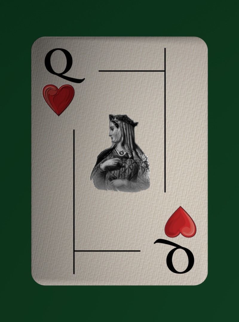 Deck of cards Low-poly 3D model_2