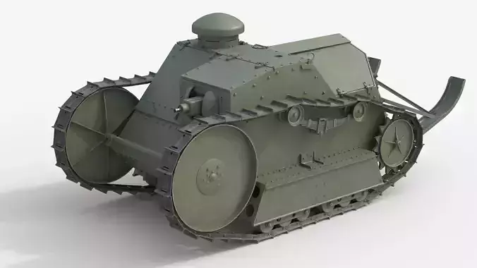 American Light Tank M1918 Ford 3-ton tank