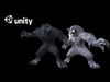 Werewolf low-poly game engine ready 3D model Low-poly 3D model_2