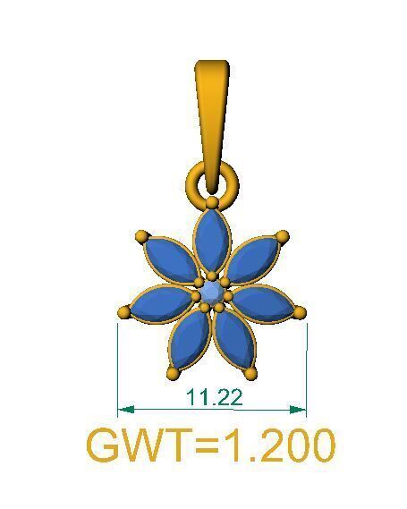 FASION PENDANT 3D model_2