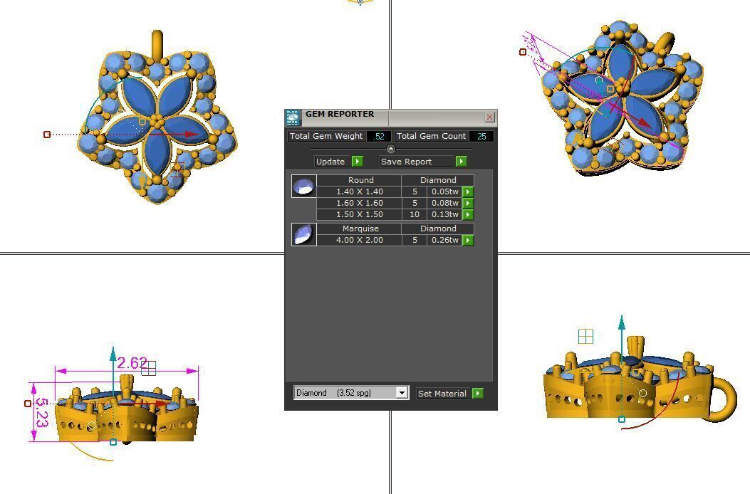 FASION PENDANT 3D model_1