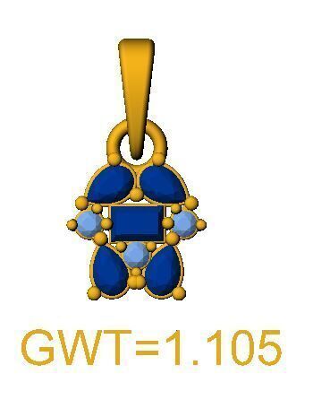 FASION PENDANT 3D model_2