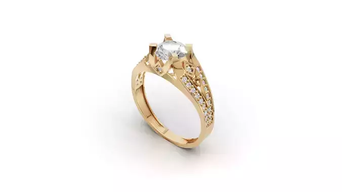 Solitaire Ring 10